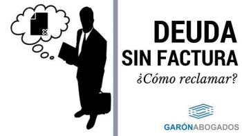 ¿Cómo reclamar una deuda sin factura?