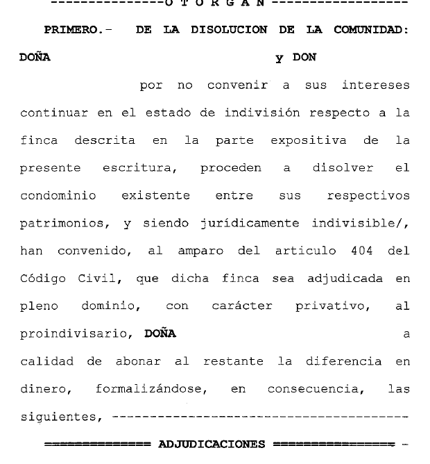Escritura extincion de condominio garon abogados