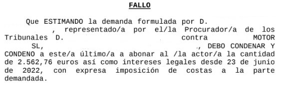 sentencia vicios ocultos coche garon abogados